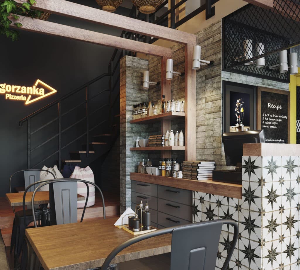 Pomiar ( z dojazdem ) + Projekt 3D + Wycena  MEBLE - WNĘTRZE PUBLICZNE ( w tym skosy )