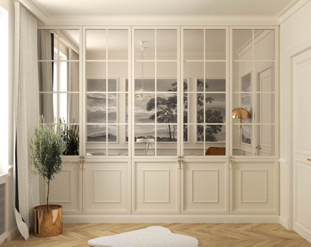 Pomiar ( z dojazdem ) + Projekt 3D + Wycena  MEBLE - SZAFA / REGAŁ ( w tym skosy )