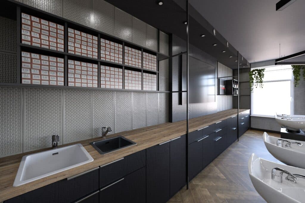 Pomiar ( z dojazdem ) + Projekt 3D + Wycena  MEBLE - WNĘTRZE PUBLICZNE ( w tym skosy )